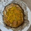 El cooksnap de Génesis García cuando hizo Pastel de choclo en masa.
