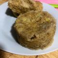 El cooksnap de ChikiTiki cuando hizo Mugcake de avena y plátano.