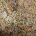 Saira Abdullah's cooksnap of when they made Beef Biryani.