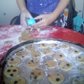 El cooksnap de Mile 🍪🥛 cuando hizo Galletas con chips de chocolate.