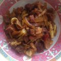 El cooksnap de Yvannia Gonzalez Querales cuando hizo Fideos de calabacín TRES DELICIAS.