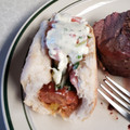 El cooksnap de Janny Jara cuando hizo Choripan.