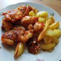 Marianna Fekete-Magó Cooksnap-ja, amikor elkészítette a(z) Sajtos csirkemell tócsni steak burgonyával receptet.
