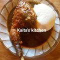 KAITA'S KITCHEN's cooksnap of when they made Tuwon masara miyar dried okro.