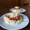 Eliza Cooksnap-ja, amikor elkészítette a(z) Bolognai spagetti receptet.