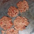 El cooksnap de Belen cuando hizo Hamburguesa de soja texturizada.