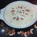 Aruna Thapar's cooksnap of when they made Rice kheer.