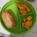 El cooksnap de Mayela Menchaca cuando hizo Banderillas de salchichas.