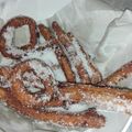 El cooksnap de Sofia cuando hizo Churros!! Sin churrera😉.