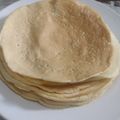 El cooksnap de Axel Schies cuando hizo Panqueques sin leche.