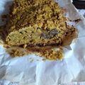 El cooksnap de Cristina cuando hizo Budín de calabaza y avena.