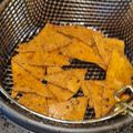 El cooksnap de Brenda Brancich cuando hizo Doritos caseros.