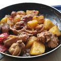 El cooksnap de Julio Martinez Romero cuando hizo Conejo estofado con patatas.