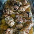 El cooksnap de Kathy De Ornano cuando hizo Pollo al horno con papa.