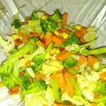 El cooksnap de Evelyn Torres cuando hizo Ensalada cruda de coliflor.
