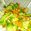 El cooksnap de Evelyn Torres cuando hizo Ensalada cruda de coliflor.