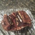 Felecia's cooksnap of when they made Brenda's Peanut butter Oreo Brownies.