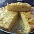 El cooksnap de Emilia Soloaga cuando hizo Torta de queso fácil.