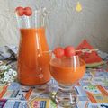 El cooksnap de PATRICIA *Patyco-Candybar* cuando hizo Salmorejo de sandía en Thermomix.