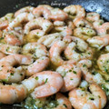 El cooksnap de Encar cuando hizo Gambas al ajillo.