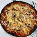El cooksnap de Débora Cantero Martínez cuando hizo Pizza en fajita en freidora sin aceite cecotec cecofry essential rapid.