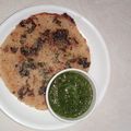 Lopa mahajan का कुकस्नैप जब उन्होंने पालक सूजी बेसन चीला (Palak suji besan cheela recipe in Hindi) बनाया था।