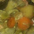 El cooksnap de Carmeta cuando hizo Estofado de pollo con alcachofas.