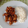 El cooksnap de Carolina Ruiz San Miguel cuando hizo Pollo teriyaki.