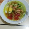 Cooksnap dari Anggra Yuniarti untuk resep Soto ayam lamongan dg bubuk koya