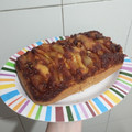 El cooksnap de Mariana Luques cuando hizo Torta invertida de manzana.
