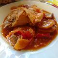 El cooksnap de Graciela Olivares cuando hizo Chupin de pescado.