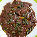 El cooksnap de Enrique Viñuales Guillén cuando hizo Carpaccio atún y caballa.