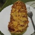 El cooksnap de Inmagaru cuando hizo Calabacines rellenos de carne al horno.