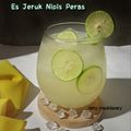 Cooksnap dari Ismy Maulidasary untuk resep Es Jeruk Nipis Peras (Es Jeniper)