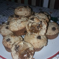 El cooksnap de Karen Segovia cuando hizo Muffins de banana, avena, nueces y chips de chocolate.