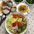 Cooksnap của Như Như khi họ làm theo món Bún cá- chả cá - sứa Nha Trang