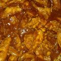 El cooksnap de Gaby Mendoza cuando hizo Pollo Agridulce.
