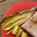 Kanaaneko 's cooksnap of when they made Char-grilled leeks.