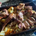 El cooksnap de reyes castro tembras cuando hizo Conejo al horno con patatas y pimientos verdes.