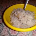 El cooksnap de Ana cuando hizo Arroz con leche canela.