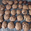 El cooksnap de Laura Fernández cuando hizo Maxi galletas con chips de chocolate rellenas de Nutella.