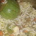 El cooksnap de Lizzy cuando hizo Pollo oriental con Ramen.