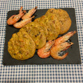 El cooksnap de Ana Muñoz cuando hizo Tortillitas de pulpo y langostinos.