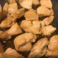 El cooksnap de Elisan cuando hizo Pollo con salsa de soja y azúcar.
