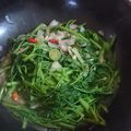 Cooksnap dari seli Litikansi untuk resep Tumis kangkung balacan (#postingrame2_sayurtumis)