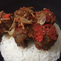 Cooksnap dari Dha Wieda untuk resep Bakso sambel penyet simple buat bekel
