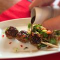 Emilys Home Cooked Kitchen's cooksnap of when they made Tsukune Japanese style Chicken meatballs 🍡.