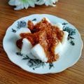 Cooksnap shazrina semasa beliau membuat Nasi Impit Kuah Kacang.