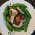 阿蹦 的 炒甜豆 cooksnap