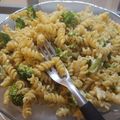 El cooksnap de Lauri Castellari cuando hizo Fideos con brócoli a la crema .